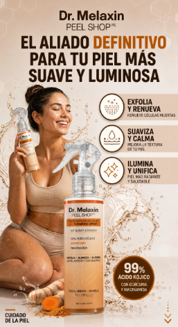 Dr. Melaxin Peel Shot – Exfoliating Kojic Acid + Turmeric Spray